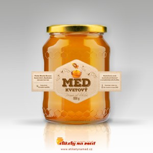 Etiketa na med - emvh-118