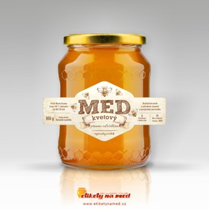 Etiketa na med - emvh-119