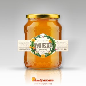 Etiketa na med - emvh-137