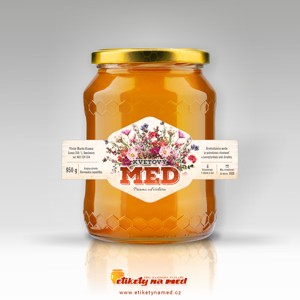 Etiketa na med - emvh-141