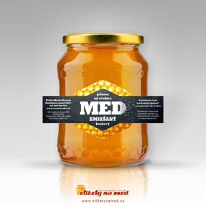 Etiketa na med - emvh-16