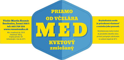 Etiketa na med - emvh-20