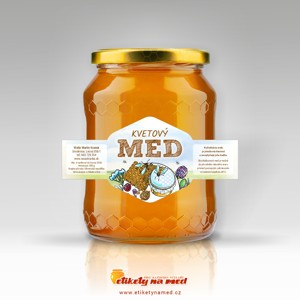 Etiketa na med - emvh-21