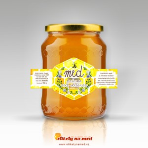 Etiketa na med - emvh-38