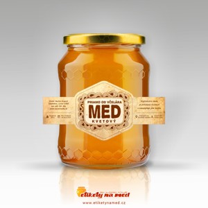 Etiketa na med - emvh-42