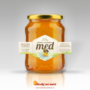 Etiketa na med - emvh-43