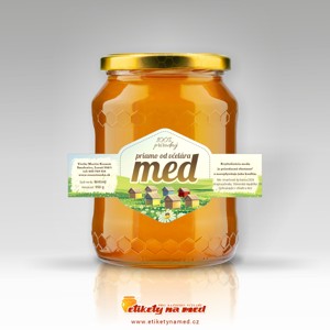Etiketa na med - emvh-45
