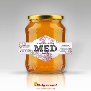 Etiketa na med - emvh-85