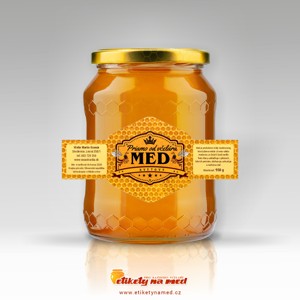 Etiketa na med - emvh-9