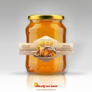 Etiketa na med - emvh-91