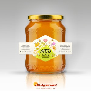 Etiketa na med - emvh-92