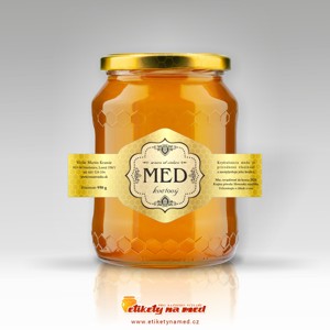 Etiketa na med - emvh-94