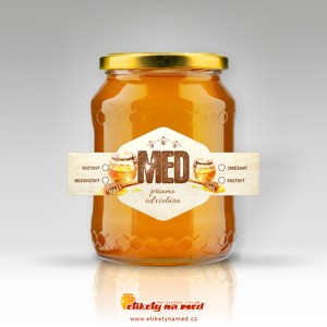 Etiketa na med - emvhu - 21