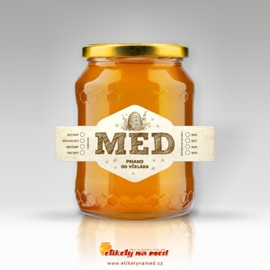 Etiketa na med - emvhu - 25