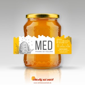 Etiketa na med - EMVP - 10