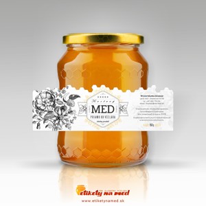 Etiketa na med - EMVP - 103