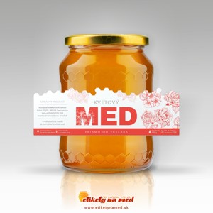 Etiketa na med - EMVP - 13