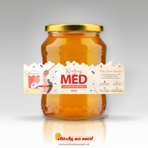 Etiketa na med - EMVP - 133