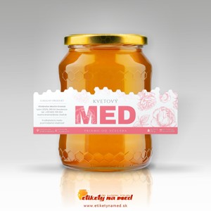 Etiketa na med - EMVP - 14