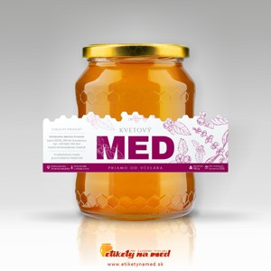 Etiketa na med - EMVP - 17