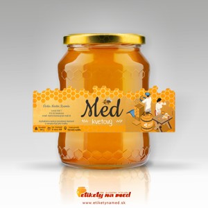Etiketa na med - EMVP - 26