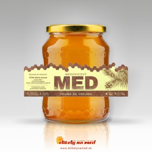 Etiketa na med - EMVP -40