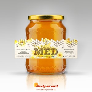 Etiketa na med - EMVP - 52
