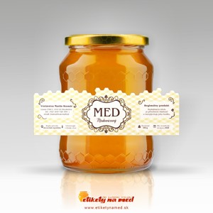 Etiketa na med - EMVP - 64