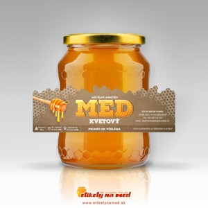 Etiketa na med - EMVP - 8