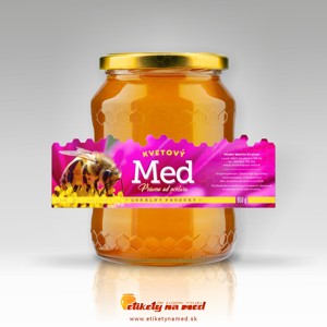 Etiketa na med - EMVP - 92