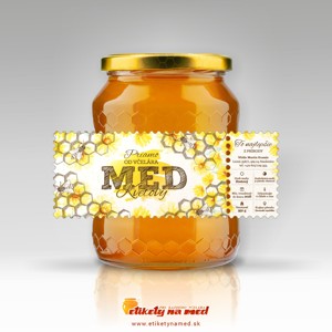 Etiketa na med - emvz -  10