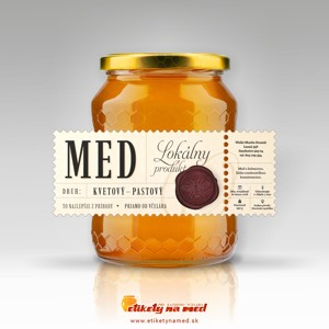 Etiketa na med - emvz - 101