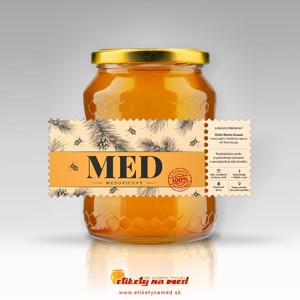Etiketa na med - emvz - 102