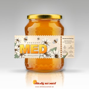 Etiketa na med - emvz - 103