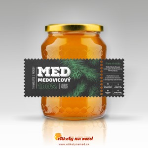 Etiketa na med - emvz - 104