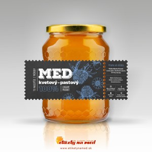 Etiketa na med - emvz - 106
