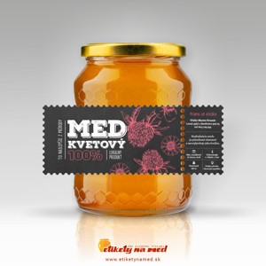 Etiketa na med - emvz - 107