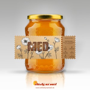 Etiketa na med - emvz -  18