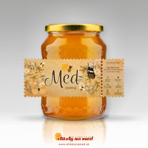 Etiketa na med - emvz -  23