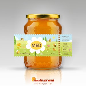 Etiketa na med - emvz -  28