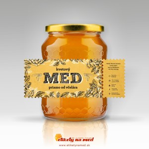 Etiketa na med - emvz -  29