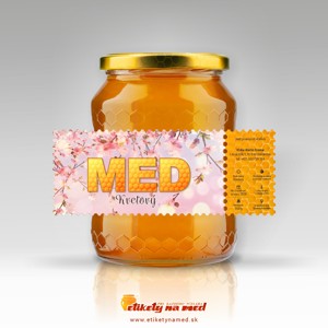 Etiketa na med - emvz -  32