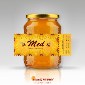 Etiketa na med - emvz -  33