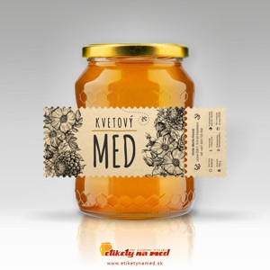 Etiketa na med - emvz -  34
