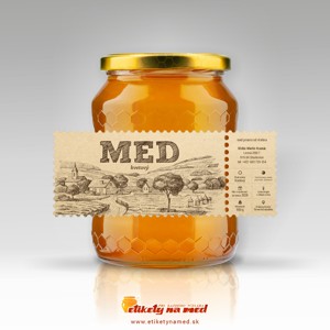 Etiketa na med - emvz -  35