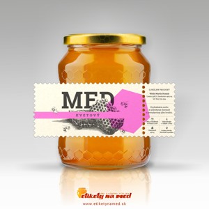 Etiketa na med - emvz - 75