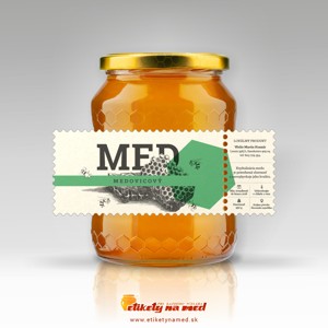 Etiketa na med - emvz - 78