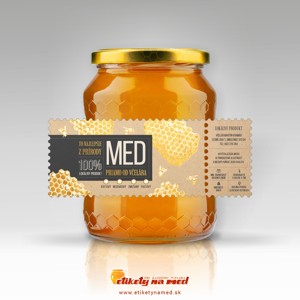 Etiketa na med - emvz - 79