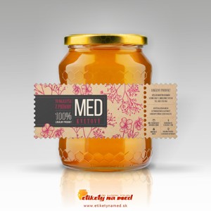 Etiketa na med - emvz - 81