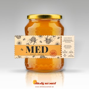 Etiketa na med - emvz - 87